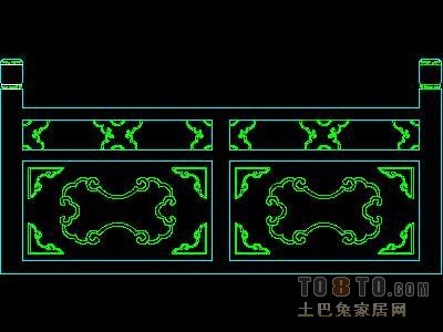 中式栏杆图块26个