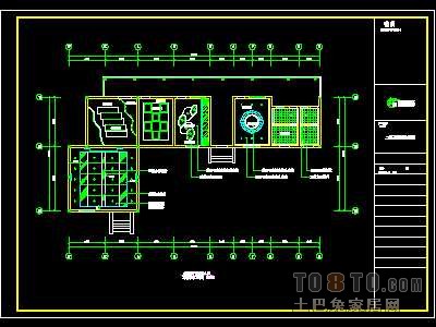 洗浴中心装修施工图纸、详图1套