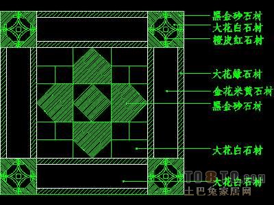 地面图块001-花街铺地、石材拼花、中式铺地72个