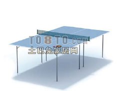 乒乓球台3d模型下载