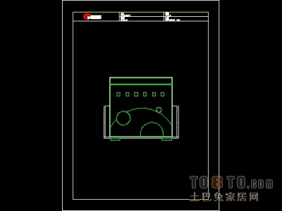 饰物陈设图纸素材009-CD架4套