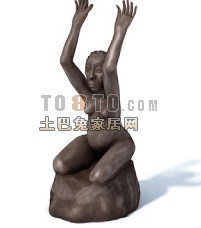 非洲饰品23d模型下载