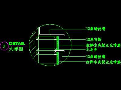 视听柜CAD祥图素材（第二辑）16--CAD空间素...