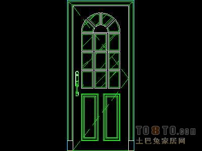 门图块001-单扇门126个