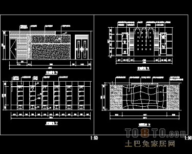 墙面装饰施工详图下载11个
