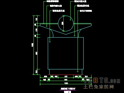 填单台、柱子、营业厅门面实套装修施工图纸、详图15...
