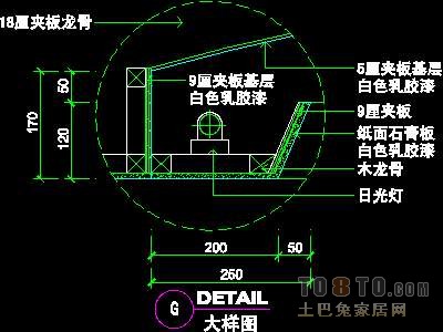 三居室实套、实用本色场景详图B-3套