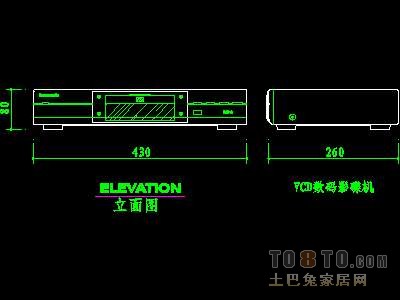 家用电器图块001-电视机图块、视听设备图块、影院...
