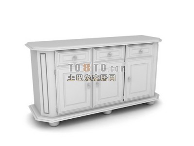 办公柜-文件柜3-5套3d模型下载