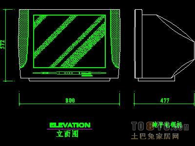 家用电器图块001-电视机图块、视听设备图块、影院...