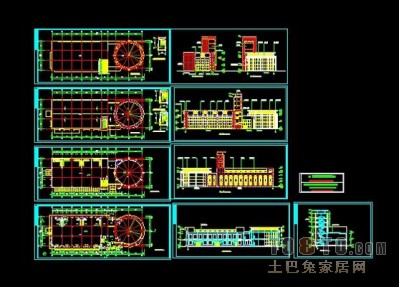 某售楼处建筑图