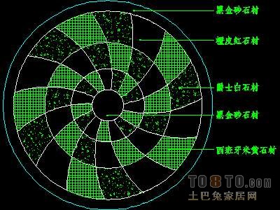 地面图块001-花街铺地、石材拼花、中式铺地72个