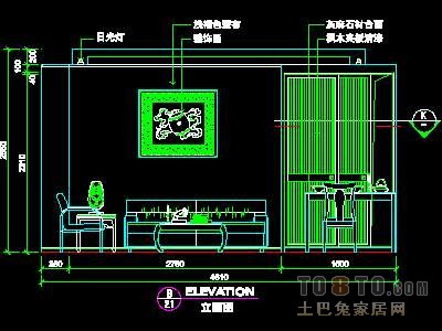 二居室实套、中式风格场景详图2套