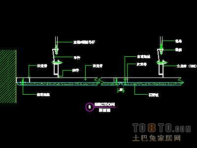装饰构造、顶棚详图13套