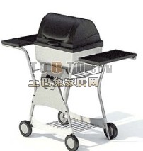 公园设施小品-野炊，烧烤设施5-3套3d模型下载