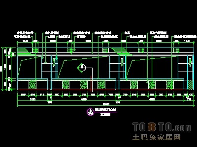 营业厅实套装修施工图纸、详图9套