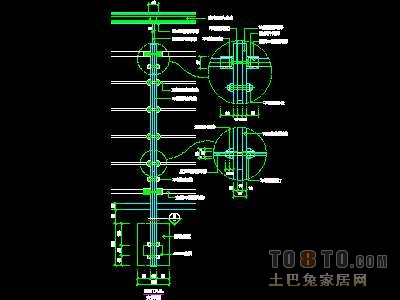 装饰构造、栏杆详图9套