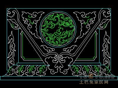 中式柱子图块34个