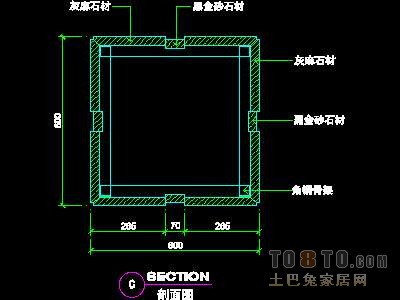 装饰构造、柱详图3套