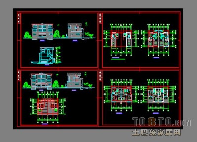 别墅建筑合集6套