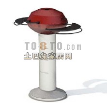 公园设施小品-野炊，烧烤设施5-3套3d模型下载