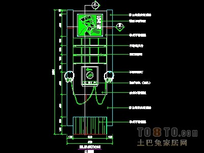 眼镜店、音像店、体育用品店实套装修施工图纸、详图1...