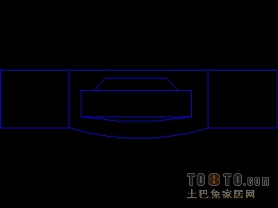 家具图块-电视柜图块5个