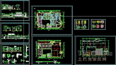 食堂建筑施工图6款