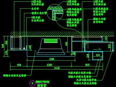 视听柜CAD祥图素材38--CAD空间素材