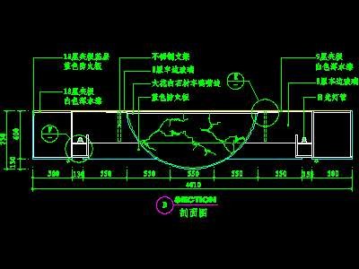 视听柜CAD祥图素材31--CAD空间素材
