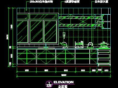 复式实例、实用本色场景cad详图素材2008090...