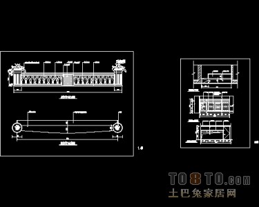 服务台，吧台施工图节点下载19个