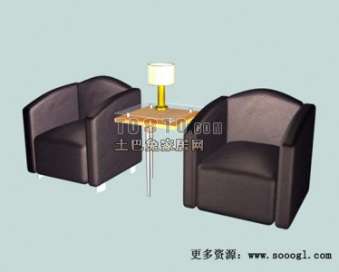 办公家具013-130套3d模型下载