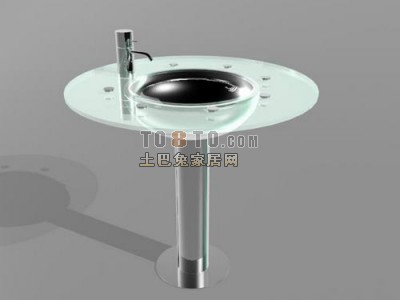 洗手盆3d模型下载