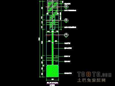 装饰构造、柱详图3套