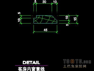 宾馆实套、标准客房详图详图