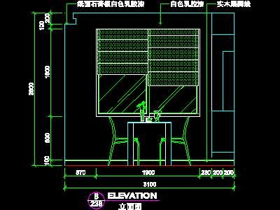 复式实例、实用本色场景cad详图素材2008090...