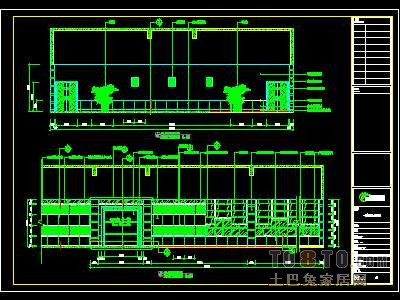 教学楼装修施工图纸、详图1套
