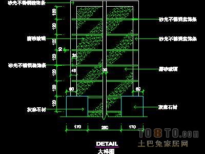 装饰构造、柱详图3套