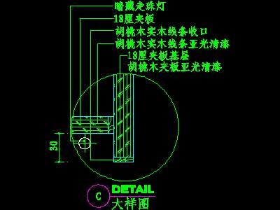 cad玄关祥图素材43--CAD空间素材