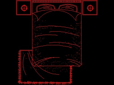 床图块cad家具图块4--CAD图块素材