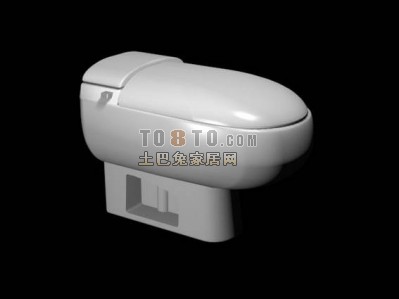 坐便器3d模型下载