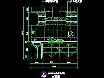 复式实例、实用本色场景cad详图素材2008090...