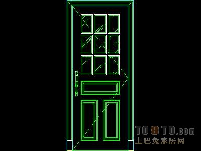 门图块001-单扇门126个