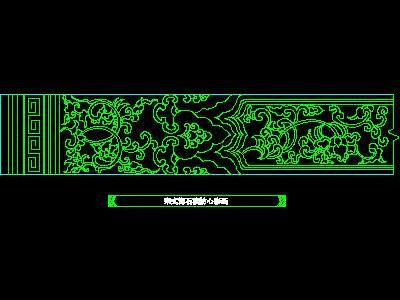 cad中式彩画图块素材80--CAD图块素材
