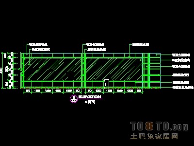营业厅实套装修施工图纸、详图9套