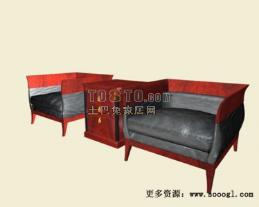 办公家具013-130套3d模型下载