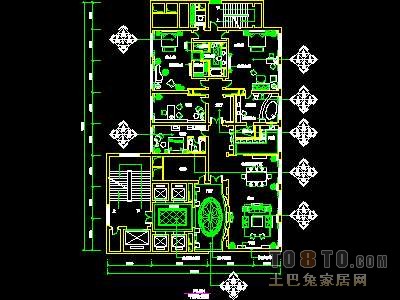 宾馆实套、总统套房详图