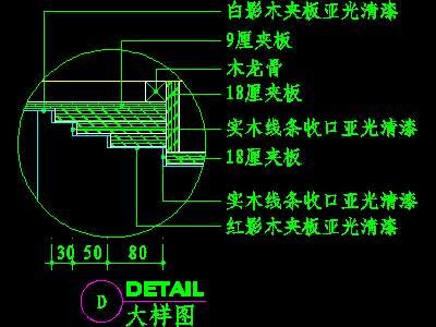 视听柜CAD祥图素材（第二辑）77--CAD空间素...