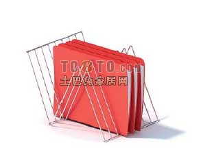 办公用品-文件夹-文件架46套3d模型下载